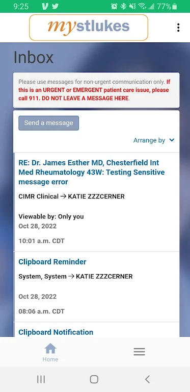 mystlukes Patient Portal