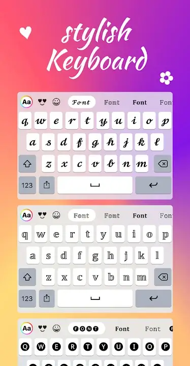 Fonts Keyboard