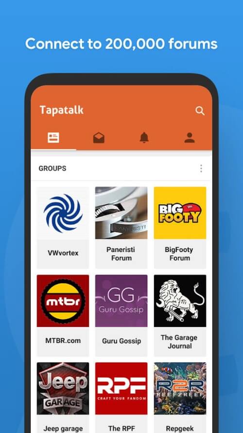 Tapatalk Pro - 200,000+ Forums
