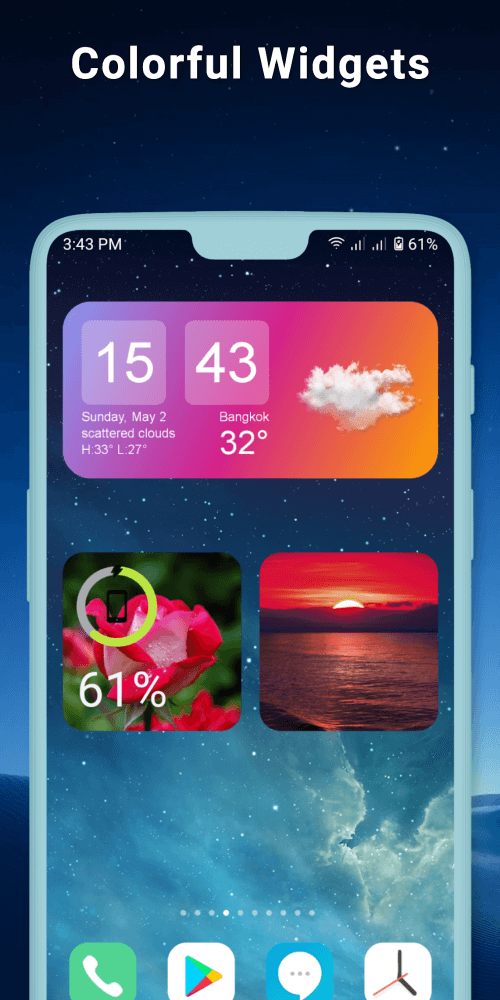 Widgets iOS 15 - Color Widgets