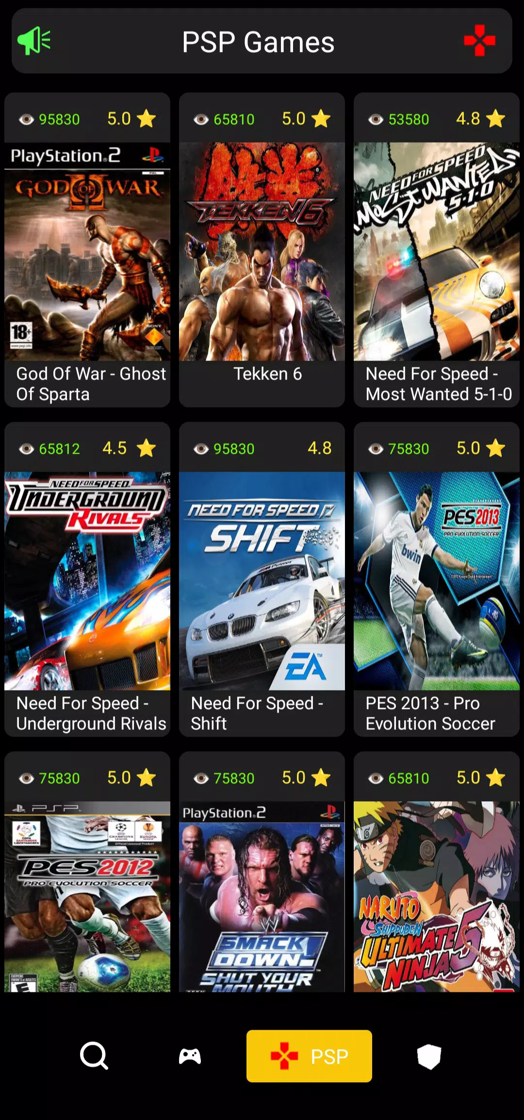 PS2 ISO Games Emulator