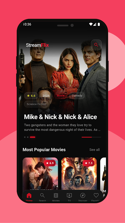 Streamflix:HD Movies & TV App