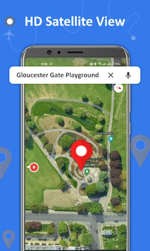 GPS Satellite View