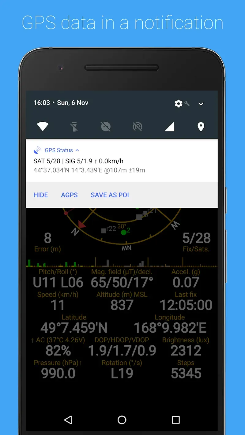 GPS Status
