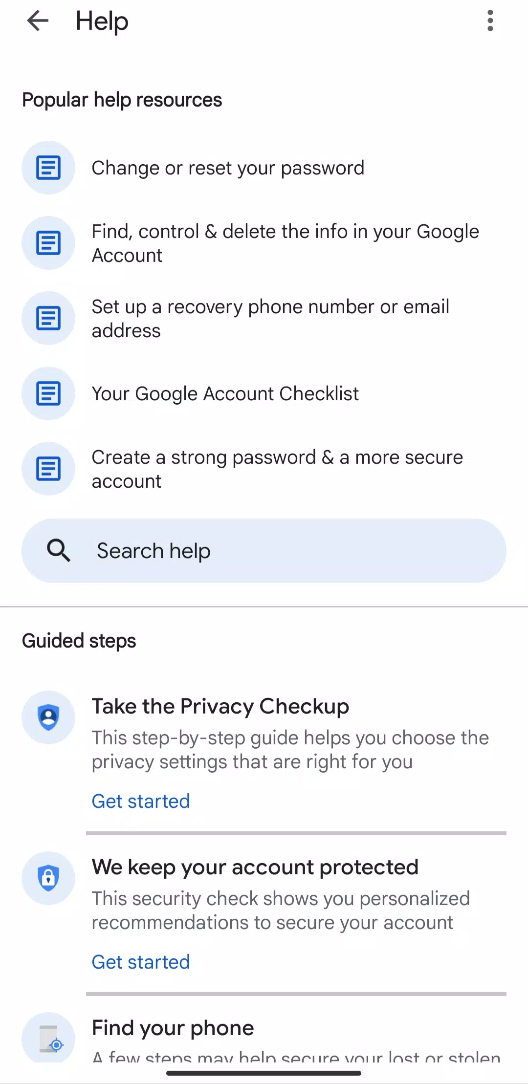 Google Account Manager