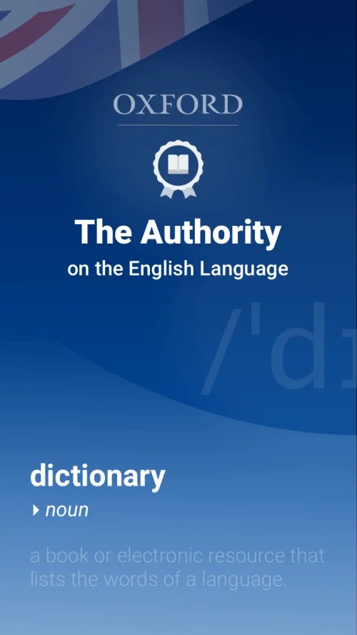 Oxford Dictionary of English Oxford Dictionary of English