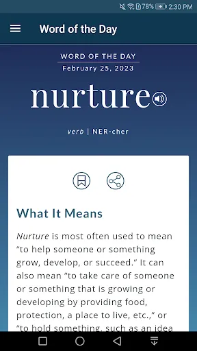 Merriam - Webster Dictionary
