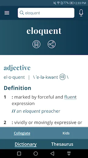 Merriam - Webster Dictionary