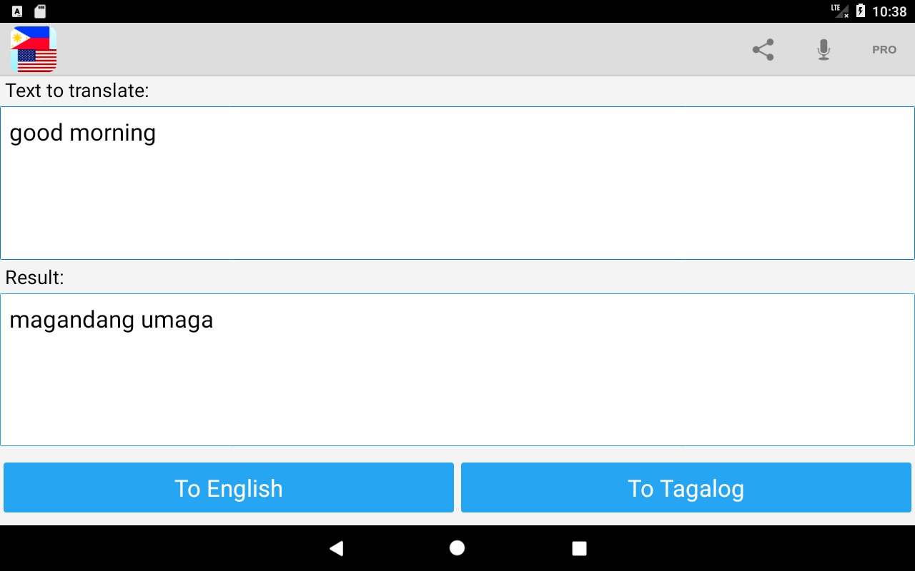 Tagalog English Translator Tagalog English Translator