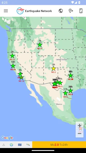 Earthquake Network