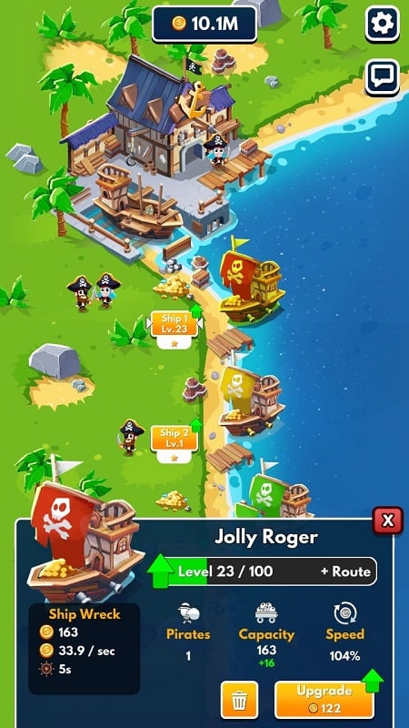 Idle Pirate Tycoon