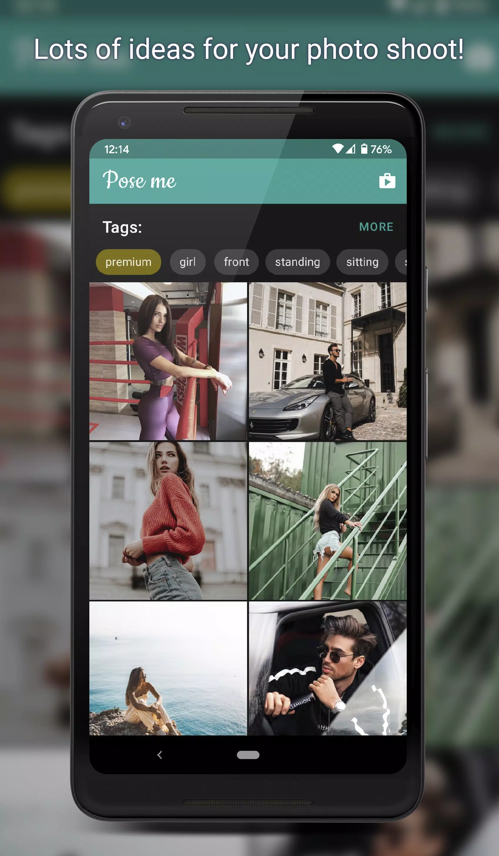 Pose me - photo assistant