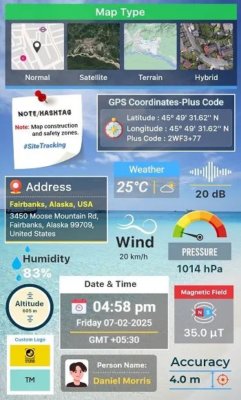 GeoCam Pro - GPS Map Camera