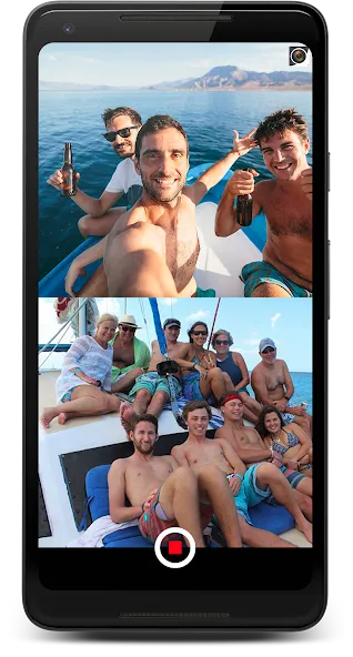 Dual Camera : Front & Back Cam