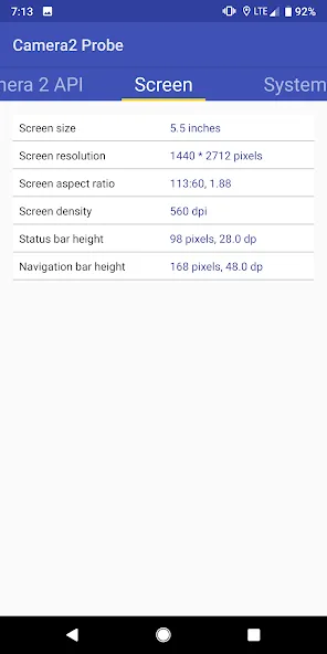 Camera2 API Probe