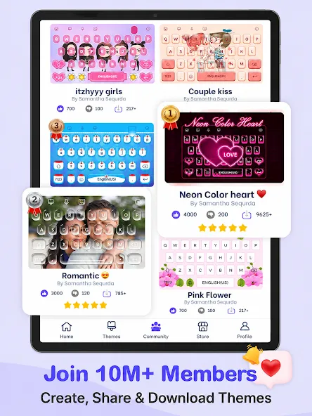 Photo Keyboard Themes & Fonts Photo Keyboard Themes & Fonts