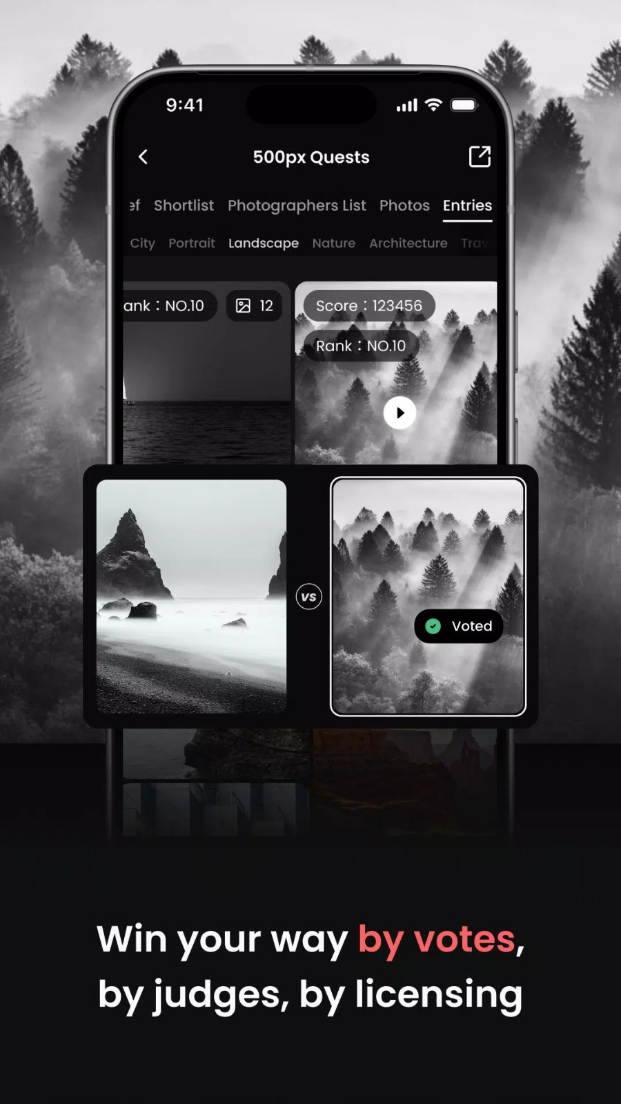 500px-Photo Sharing Community