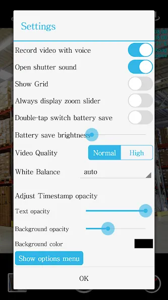 Timestamp Camera Enterprise