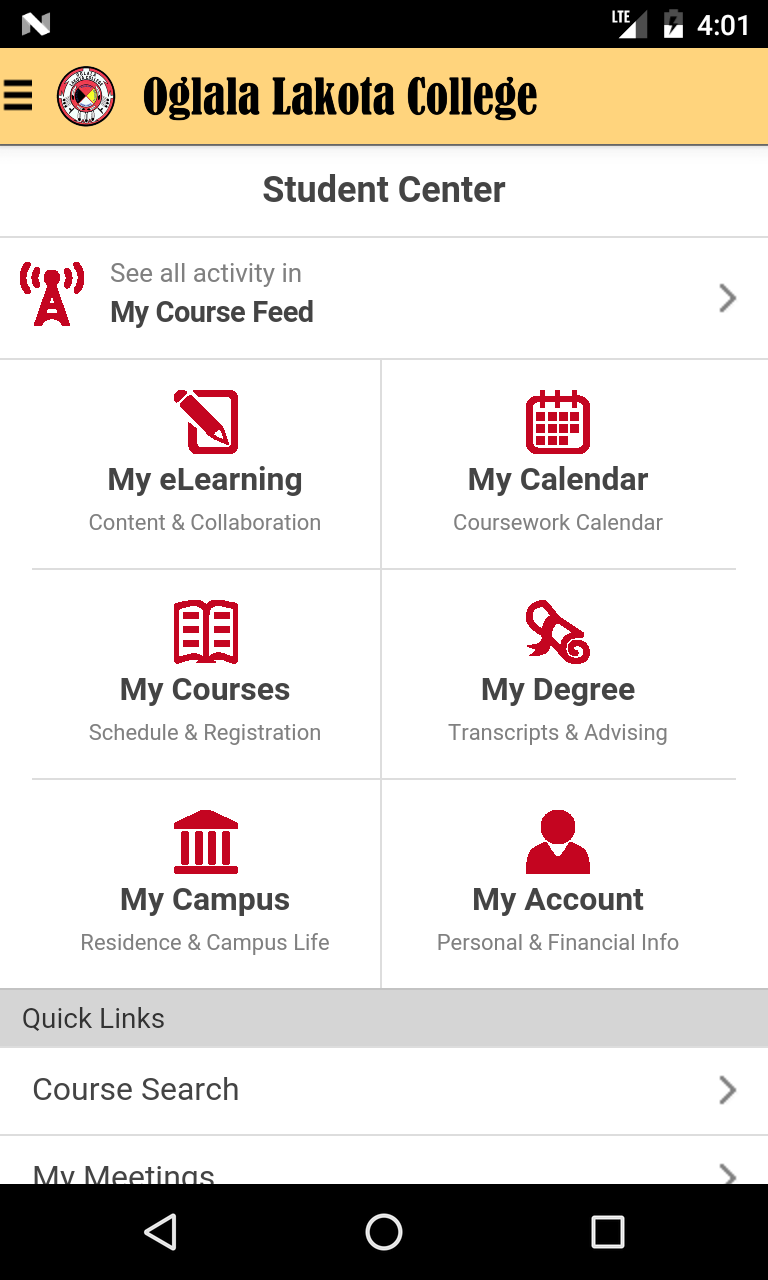 OLC mobile - Oglala Lakota Col