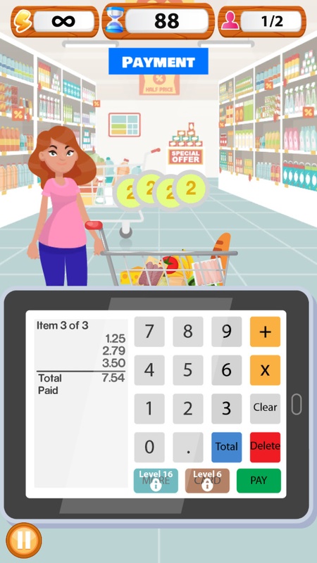 Supermarket Store Cashier