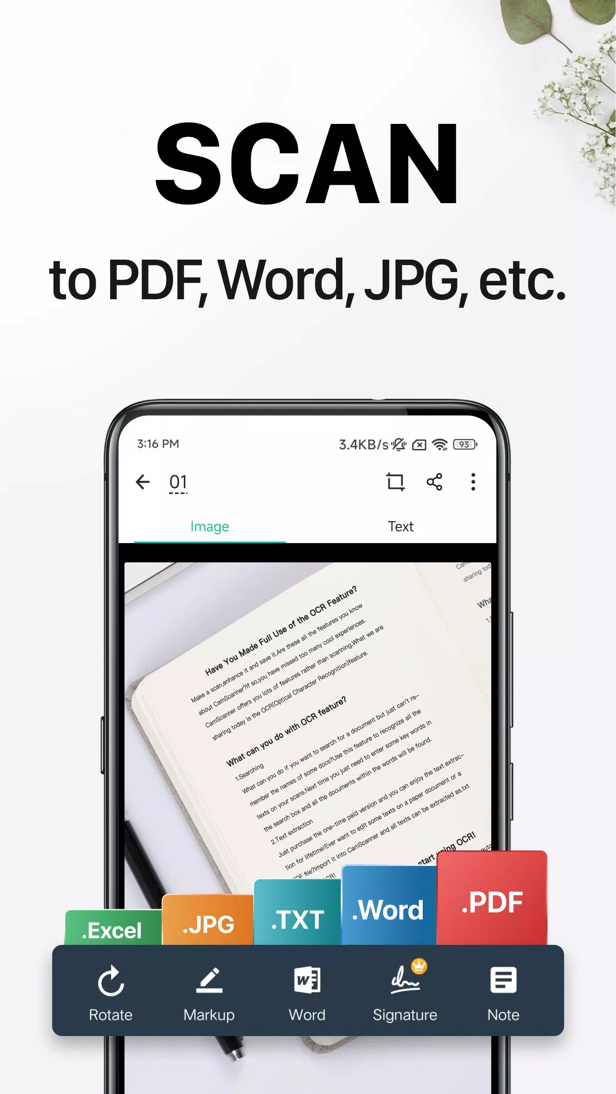 CamScanner- scanner, PDF maker Mod