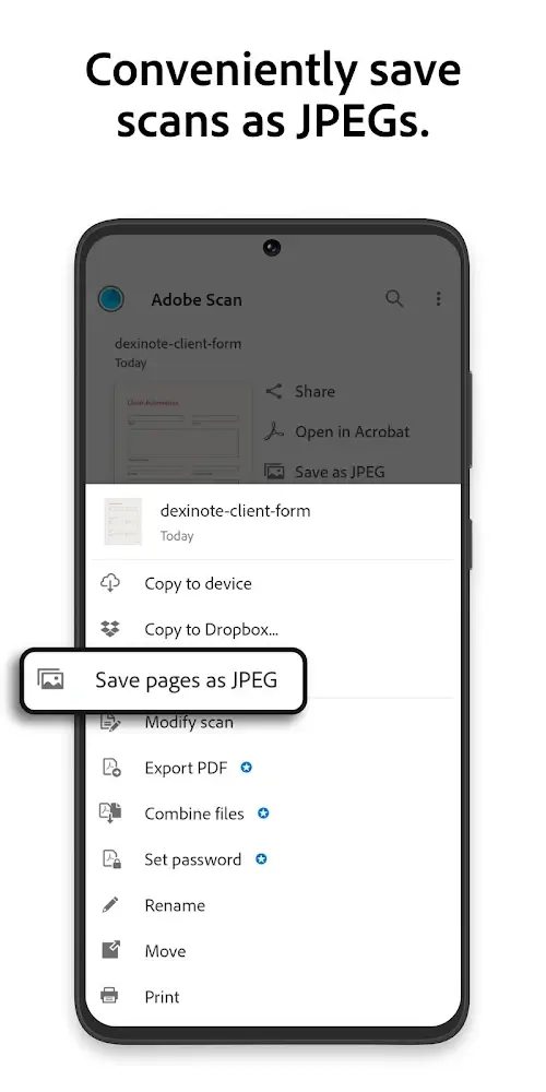 Adobe Scan Mod