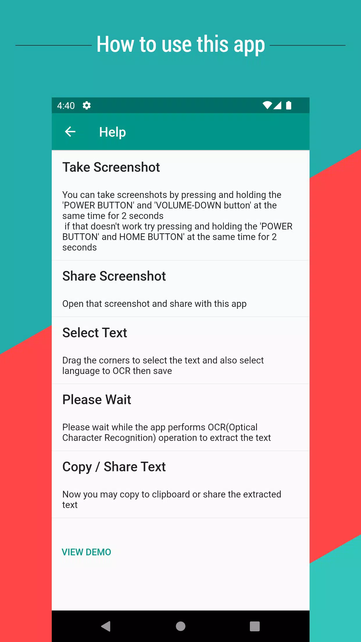 Copy Text On Screen Pro