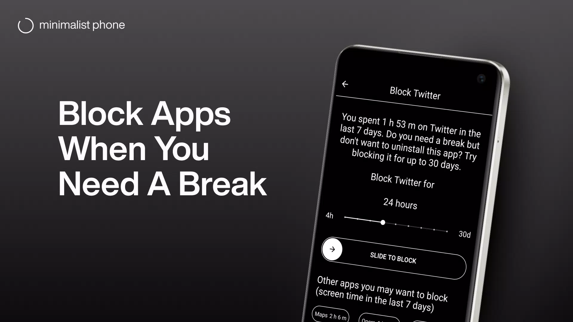 minimalist phone launcher