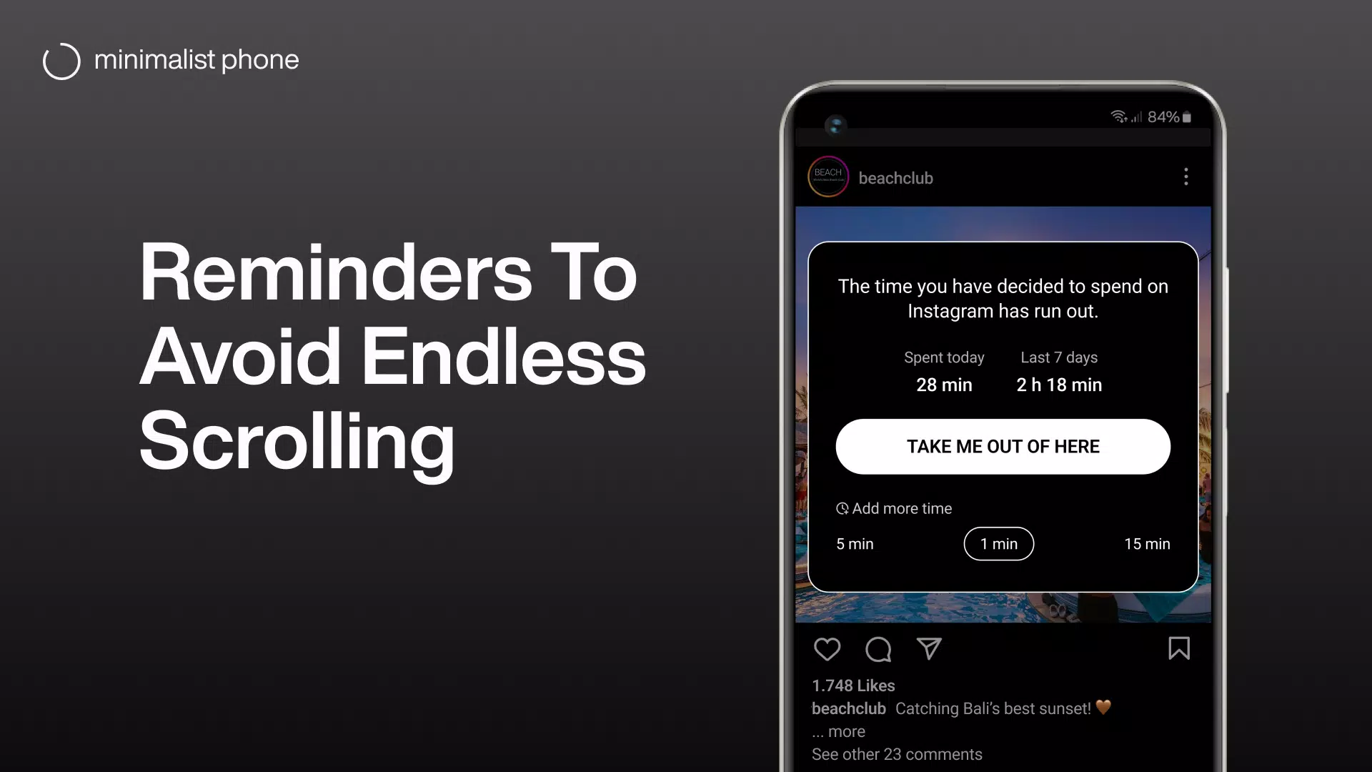 minimalist phone launcher