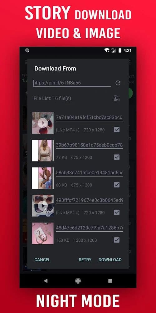 Pinster Advanced Downloader