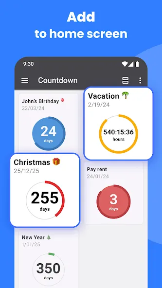 Countdown Widget