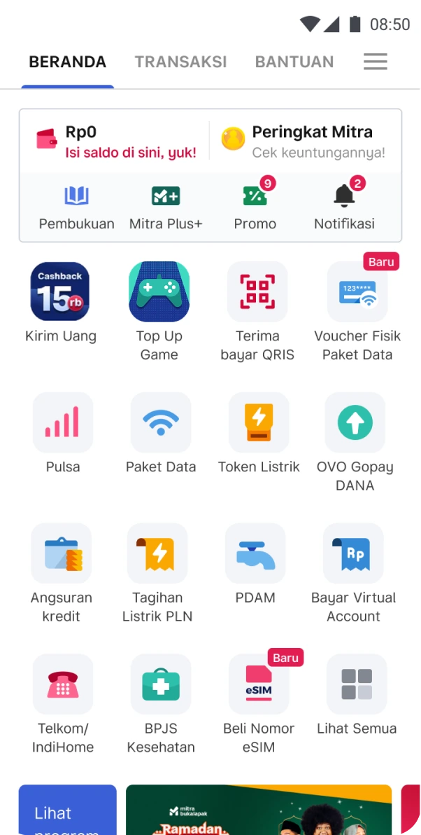 Pulsa & PPOB - Mitra Bukalapak apk