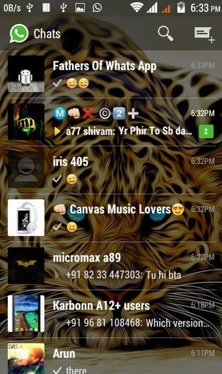 WhatsApp Transparente