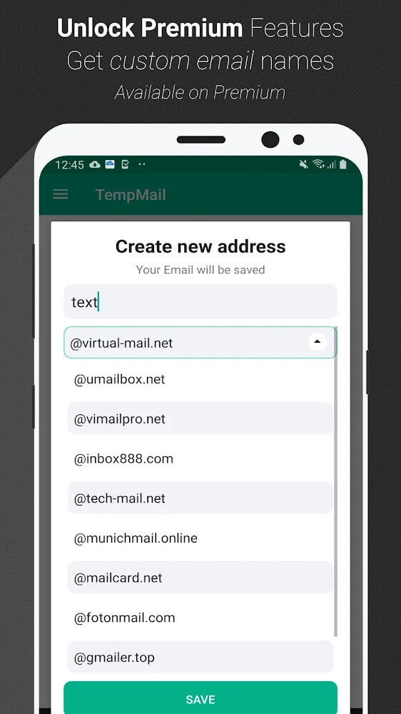 Temp Mail Mod