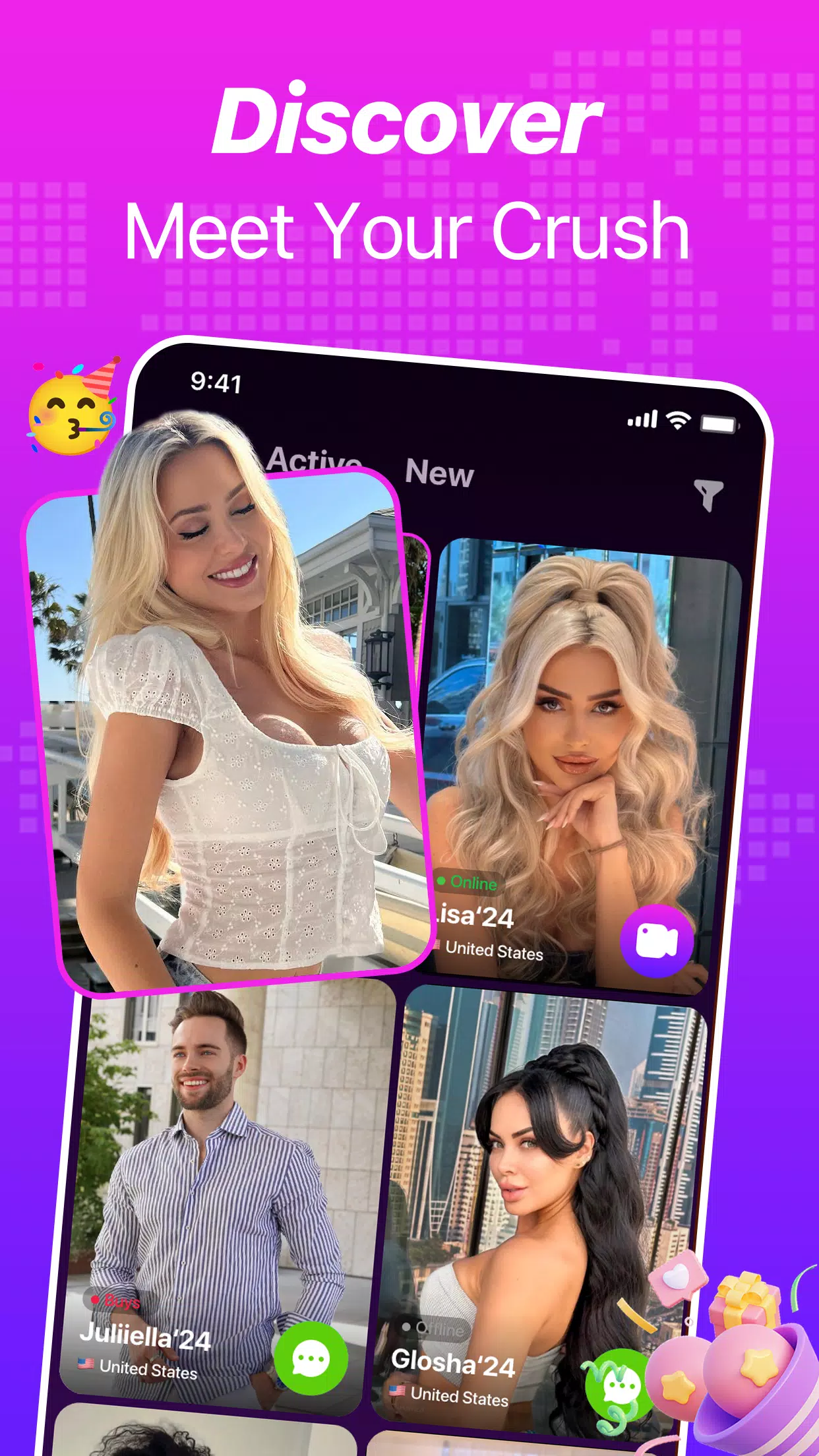 Random Live Video Chat-BigLive