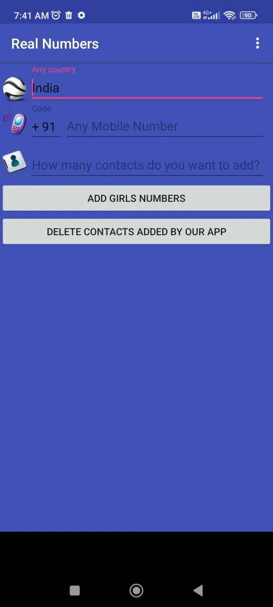 Real Numbers Series Generator