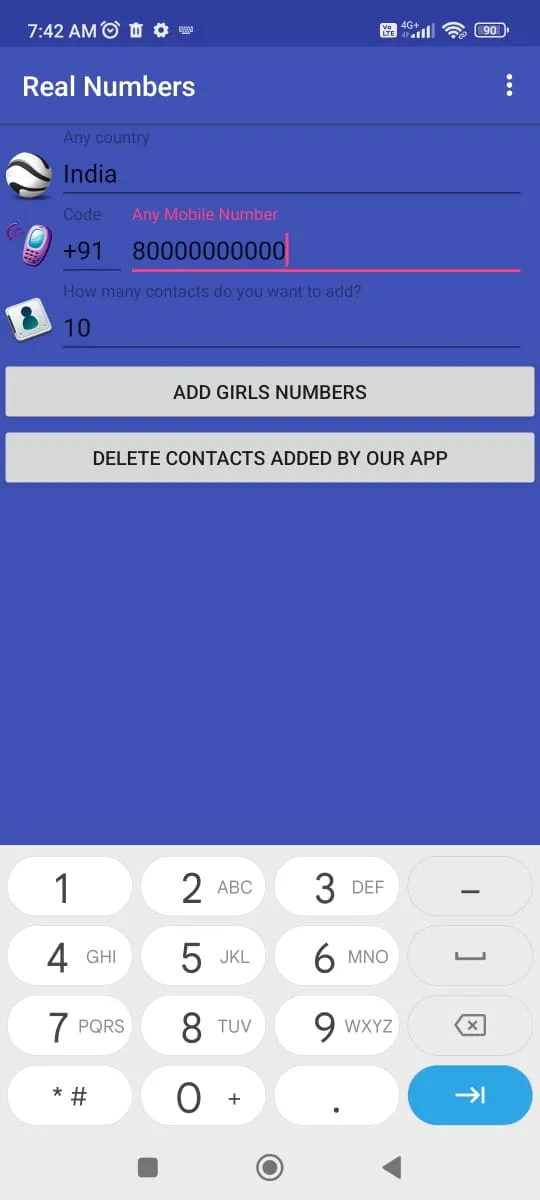 Real Numbers Series Generator