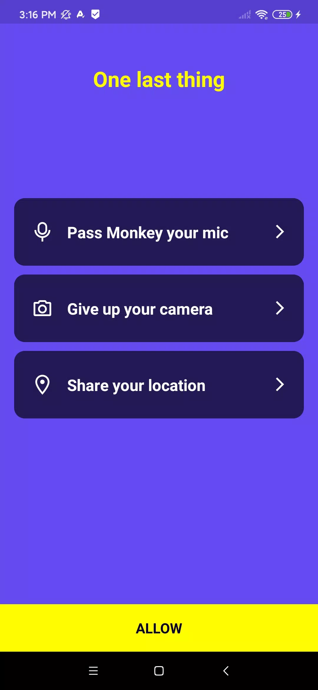 Monkey - make new friends
