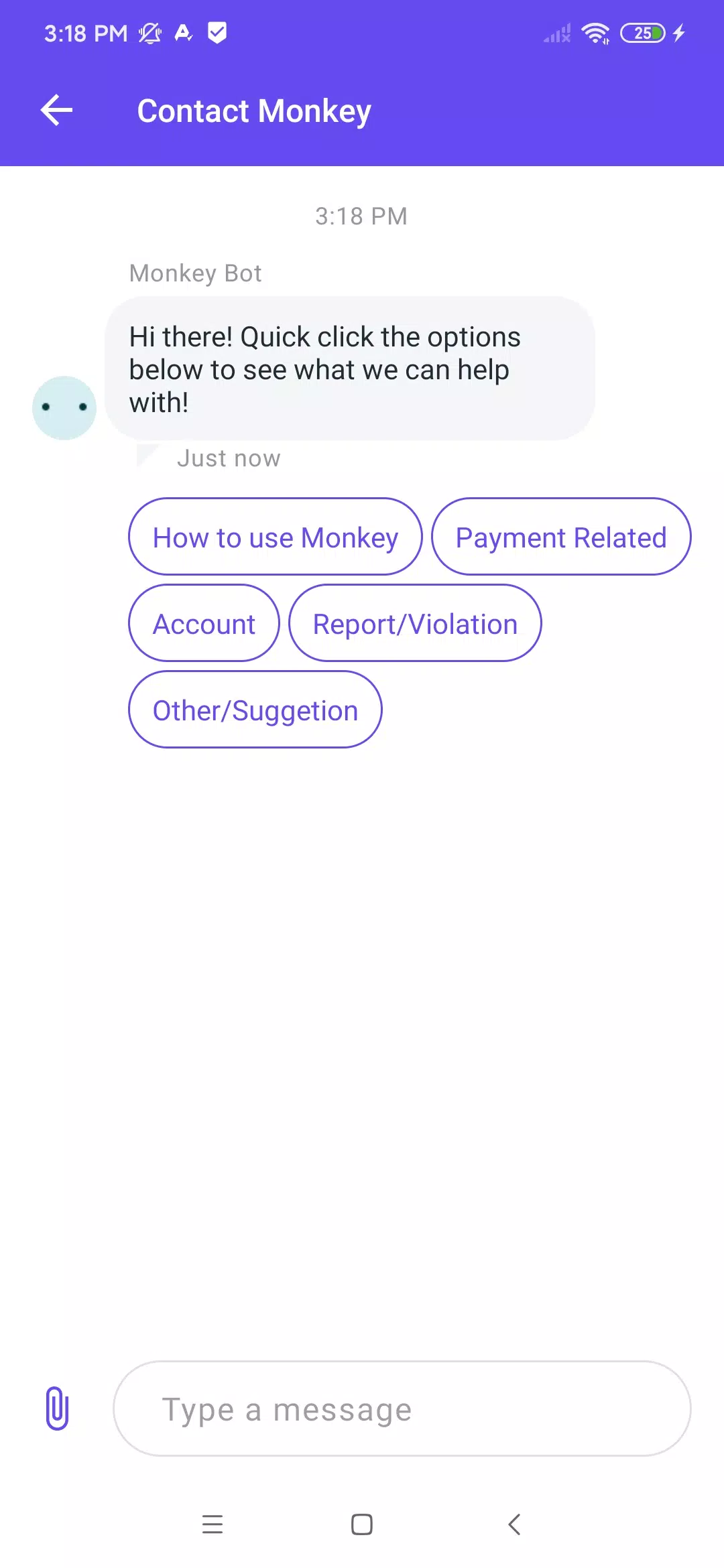 Monkey - make new friends