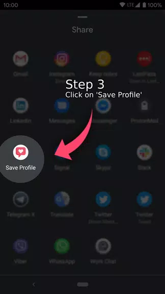 Save Profiles for Tinder