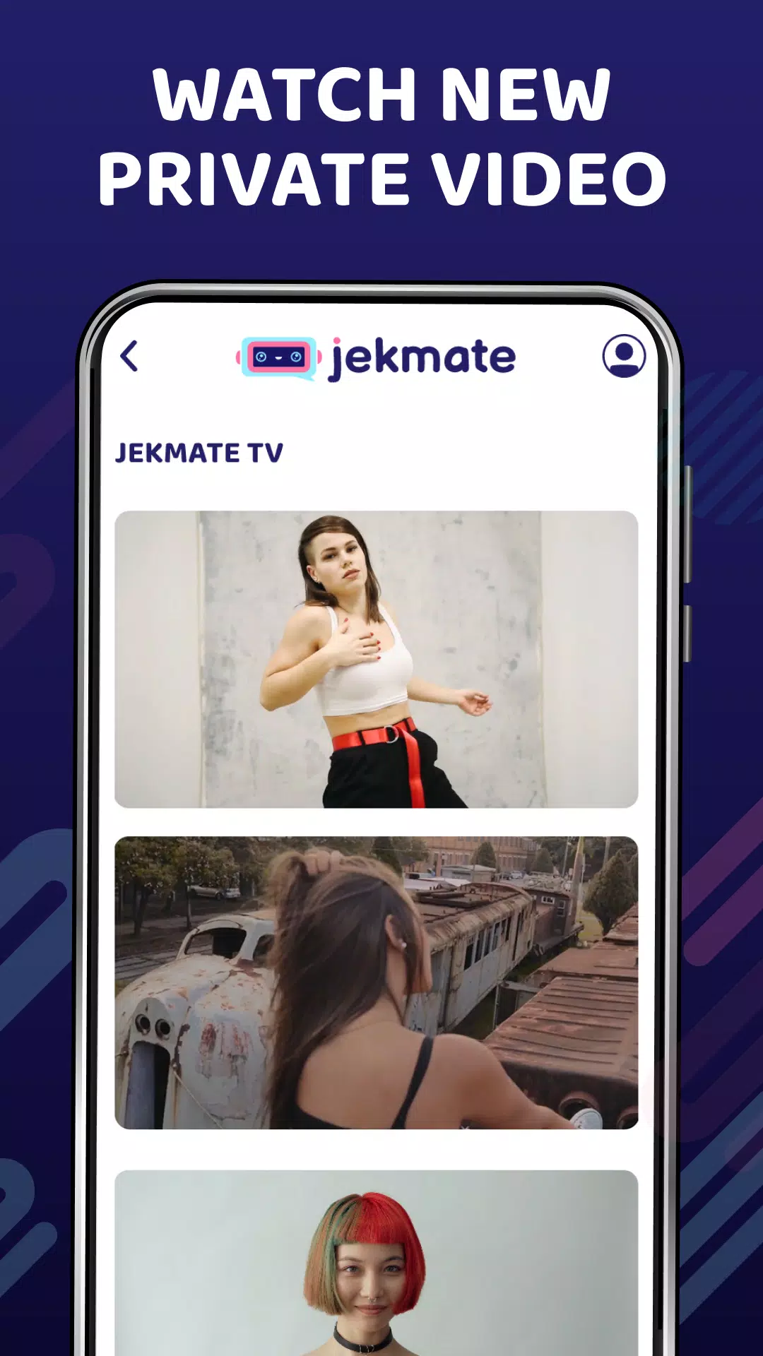 Jekmate - live private videos