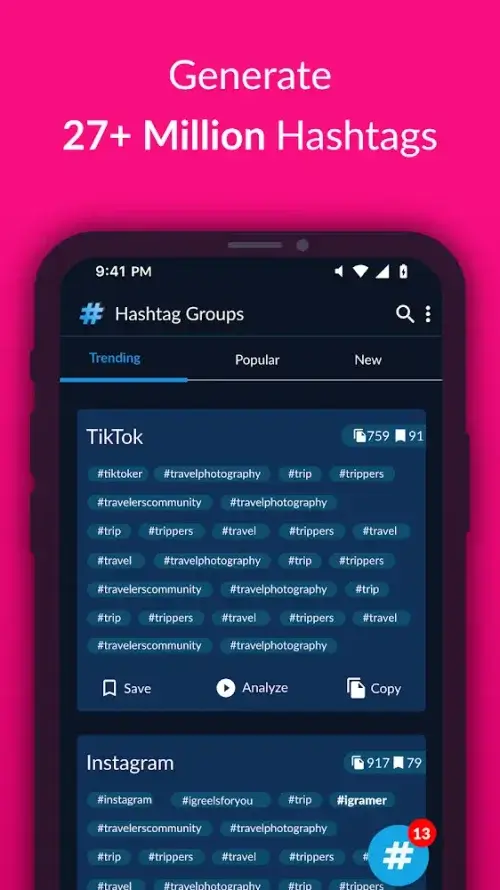 Hashtags AI: Follower Booster Mod
