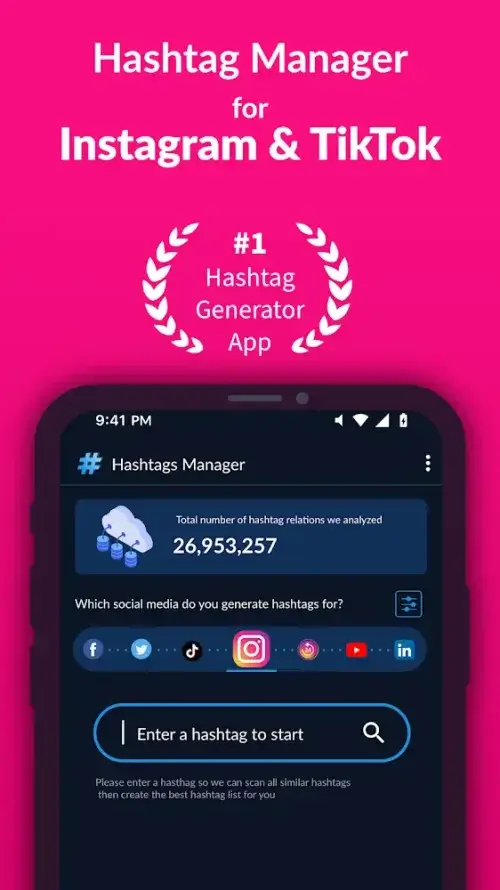 Hashtags AI: Follower Booster Mod