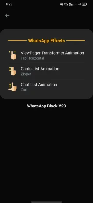 WhatsApp Black Gold