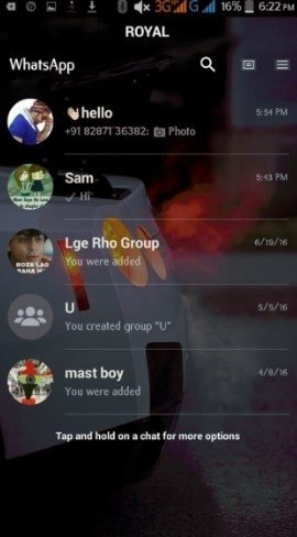 Royal WhatsApp