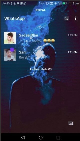 Royal WhatsApp