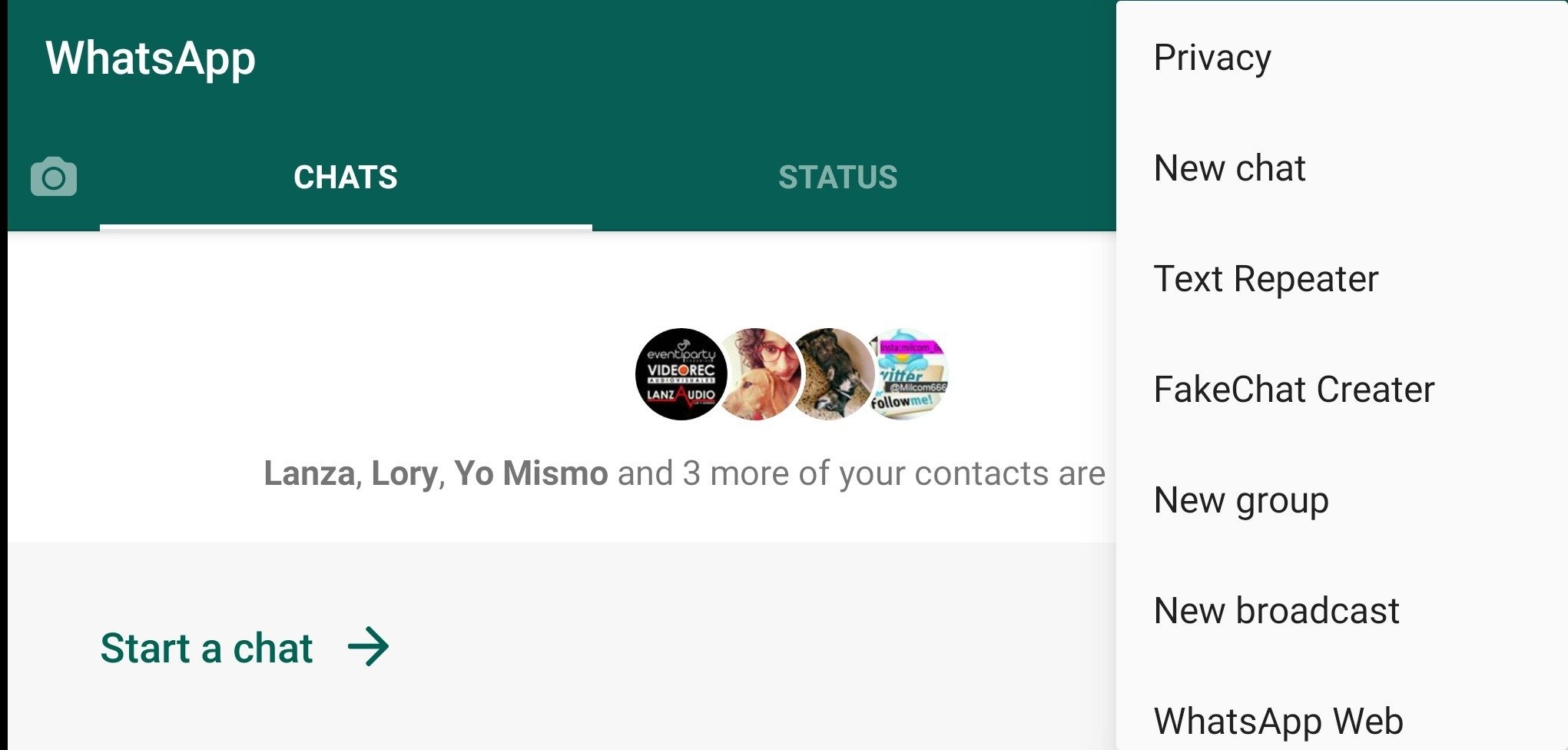 WhatsApp Dark
