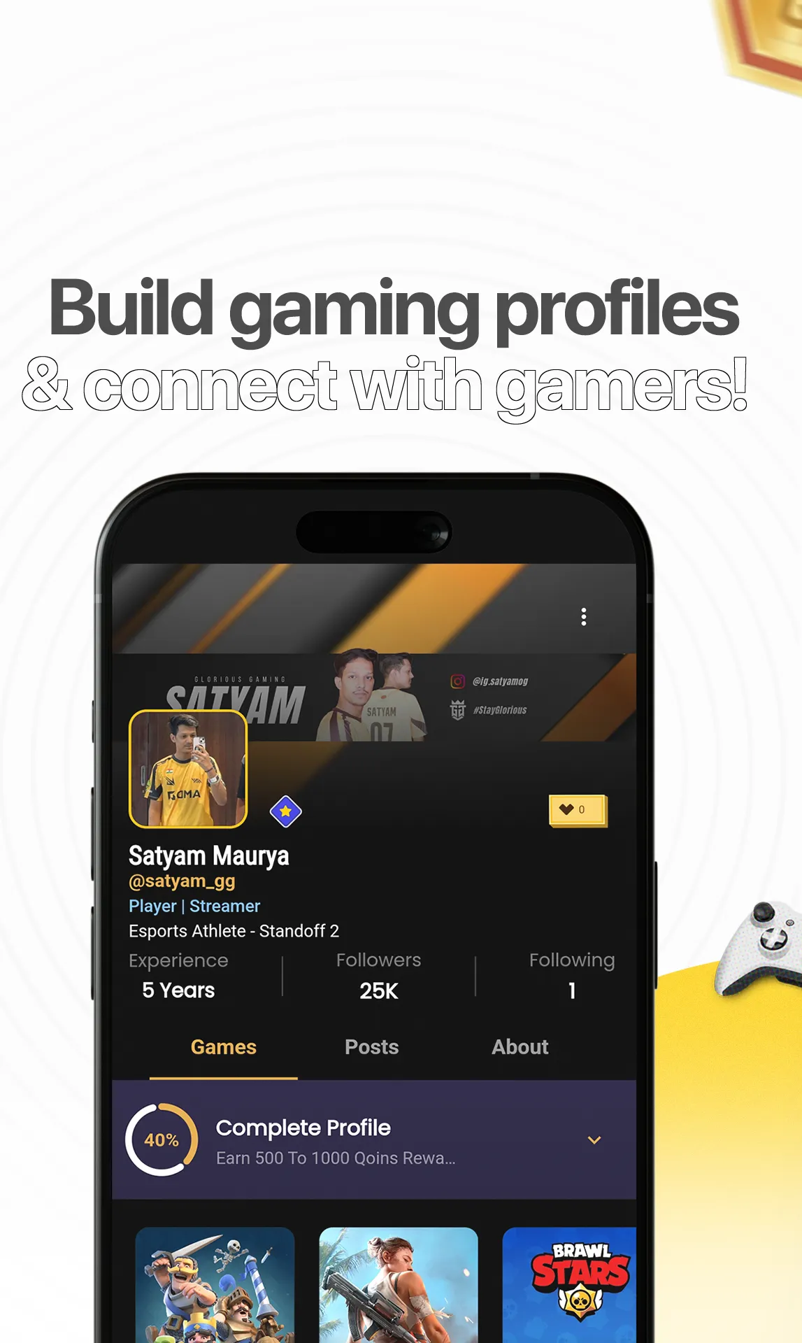 Qlan: The Gamer Social Network