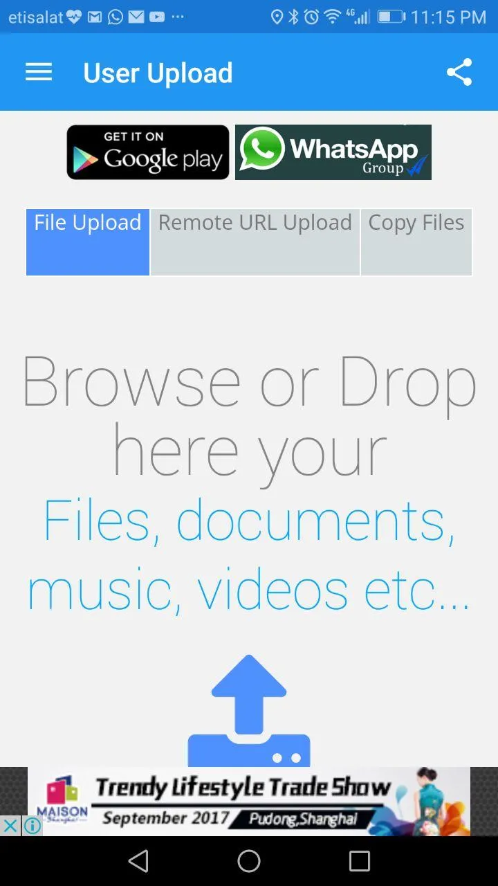 UserUpload UserUpload