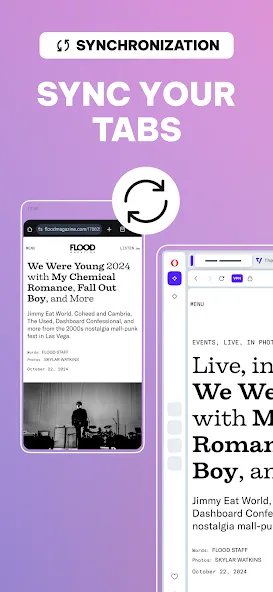 Opera browser beta with AI